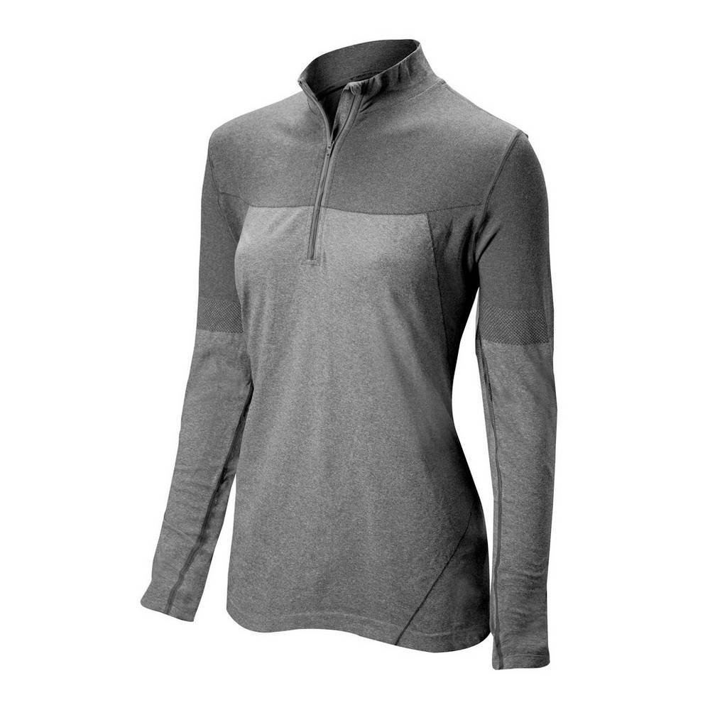 Womens Mizuno Seamless Jacket Grey Philippines (RGTPMY210)